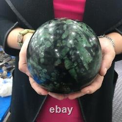 A Must See EMERALD SPHERE BALL 3.6 Kg / 8Lbs Free Shipping Offers Welcome