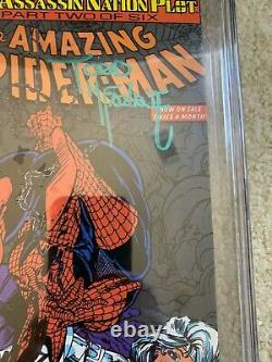 AMAZING SPIDER-MAN #321 CGC 9.6 Autographed Stan Lee & Todd McFarlane MUST SEE