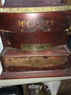 ANTIQUE MCCASKEY 295S METAL CASH REGISTER S/N 23328. 1920's. ERA? MUST SEE