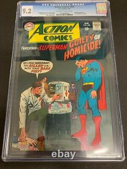 Action Comics #358 Cgc 9.2 (dc, 1968) Neal Adams Cover! Must-see