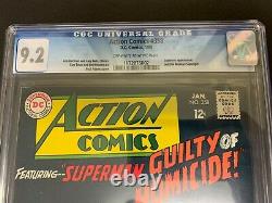 Action Comics #358 Cgc 9.2 (dc, 1968) Neal Adams Cover! Must-see