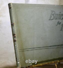 Actual 1952 Buick Dealers Showroom Album Binder Rare Original- Must See Pics