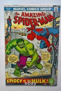 Amazing Spider-Man #119 Very nice Must See! Classic Hulk Battle! Interior photos