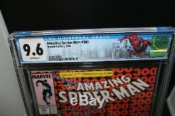 Amazing Spider-Man #300 / CGC 9.6 / new case & Spidey NYC Label / NM+ Must See