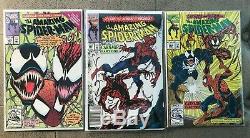 Amazing Spider-Man #361 1st prt. + 362 & 363 / 1st App of Carnage MUST SEE