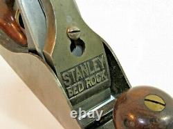 Amazing Stanley 602 Bedrock Plane Smooth Bottom A Must See Fine! T7371