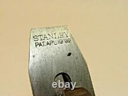 Amazing Stanley 602 Bedrock Plane Smooth Bottom A Must See Fine! T7371