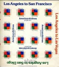American Airline FUNFINDER Los Angeles San Francisco 1978 Must See