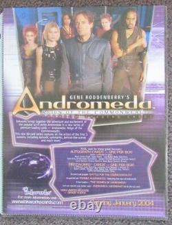 Andromeda Roddenberry Complete Inkworks 2004 Must See Mint