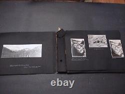 Antique 1923 85+ Photo Album Banf British Columbia, Alberta Panaramas Must See