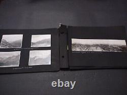 Antique 1923 85+ Photo Album Banf British Columbia, Alberta Panaramas Must See