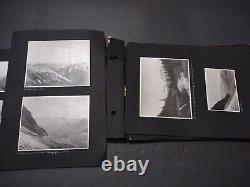 Antique 1923 85+ Photo Album Banf British Columbia, Alberta Panaramas Must See