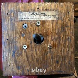 Antique Circa 1910 STANDARD Talking Machine Model B Phonograph MUST SEE