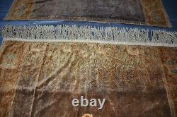 Antique Embroidered Curtains Pair 5'. 8 x8'. 6 Each Must See #364