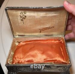 Antique Lady Risque Mens Art Nouveau Repousse Dresser Box's MUST SEE Pair Nice