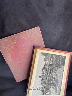 Antique Lake Minnetonka Souvenir PHOTO Book from 1888 Must See