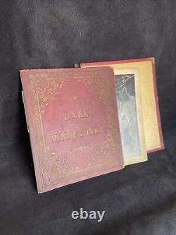 Antique Lake Minnetonka Souvenir PHOTO Book from 1888 Must See