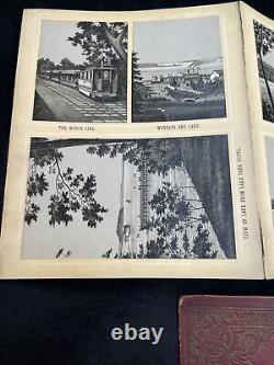 Antique Lake Minnetonka Souvenir PHOTO Book from 1888 Must See