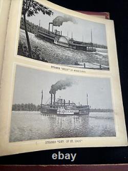 Antique Lake Minnetonka Souvenir PHOTO Book from 1888 Must See