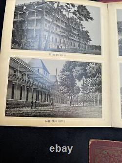 Antique Lake Minnetonka Souvenir PHOTO Book from 1888 Must See