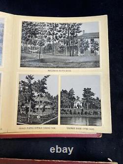 Antique Lake Minnetonka Souvenir PHOTO Book from 1888 Must See