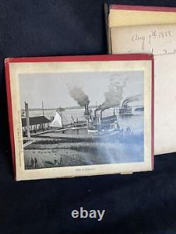 Antique Lake Minnetonka Souvenir PHOTO Book from 1888 Must See