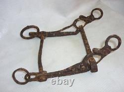 Antique Ottoman Iron Horse Bit Harness Bridle Handforged MUST SEE