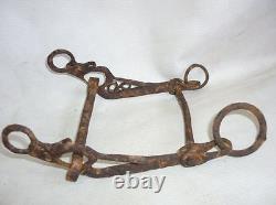 Antique Ottoman Iron Horse Bit Harness Bridle Handforged MUST SEE