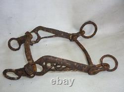 Antique Ottoman Iron Horse Bit Harness Bridle Handforged MUST SEE