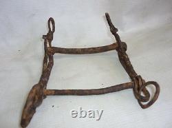 Antique Ottoman Iron Horse Bit Harness Bridle Handforged MUST SEE