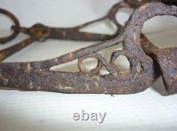 Antique Ottoman Iron Horse Bit Harness Bridle Handforged MUST SEE