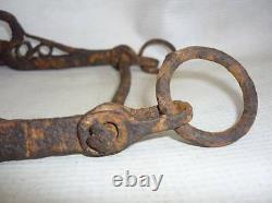 Antique Ottoman Iron Horse Bit Harness Bridle Handforged MUST SEE