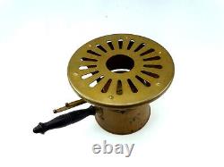 Antique Sterno Model 4008 Copper And Brass Stove GREAT PIECE MUST SEE