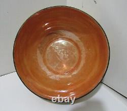 Art Deco Japanese Luster Ware Bowl AMAZING! MUST SEE