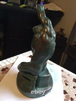 Authentic -super Rare- Austin Productions Sculpture-male Nude -must See Wow