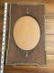 BEAUTIFUL Antique Picture Frame- Wooden Oval Cutout Ornate Border MUST See, Read