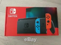 BNIB Nintendo Switch Console Neon Red/Blue COLLECTION ONLY Must See Description