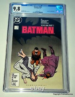 Batman 404 CGC 9.8 1987 DC Iconic Year 1 Storyline Must HAVE for Batman Fans