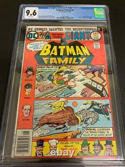 Batman Family #6 Cgc 9.6 (dc, 1976) 1st Joker's Daughter! Must-see