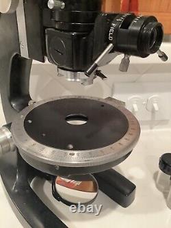 Bausch lomb microscope Vintage Must See Quick Release Objectives