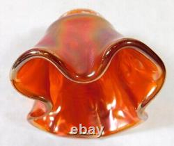 Beautiful Vintage Kittens Carnival Glass Toothpick! Must See