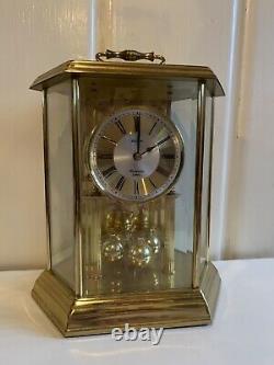 Beautiful Vintage Sloan Westminster Chime Quartz Mantel Clock! MUST SEE! SOLID