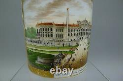 Berlin c. 1820 Photorealistic Miniature Grand Building Hand Painted Cup MUST SEE