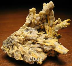 Best Rare Stibiconite Pseudomorph After Stibnite from Mexico Must See