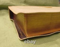 Big 6lb Vintage 1958 DELUXE Color Illustrated Roman Catholic Holy Bible MUST SEE