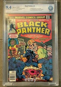Black Panther #1 CBCS 9.4 Marvel 1976 Jack Kirby MUST SEE