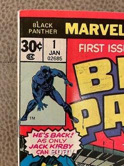 Black Panther #1 VF Marvel 1977 Jack Kirby MUST SEE