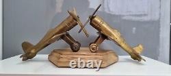 Brass p47 thunderbolt Wildcat WW1 WW2 Memorabilia MUST SEE