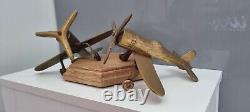 Brass p47 thunderbolt Wildcat WW1 WW2 Memorabilia MUST SEE