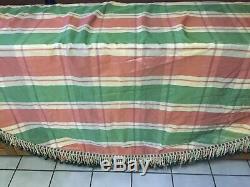 Brunschwig&fils Custom Designer Tablecloth, Raw Silk Taffetaa Must See $1800